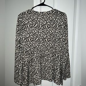 Women’s cheetah top